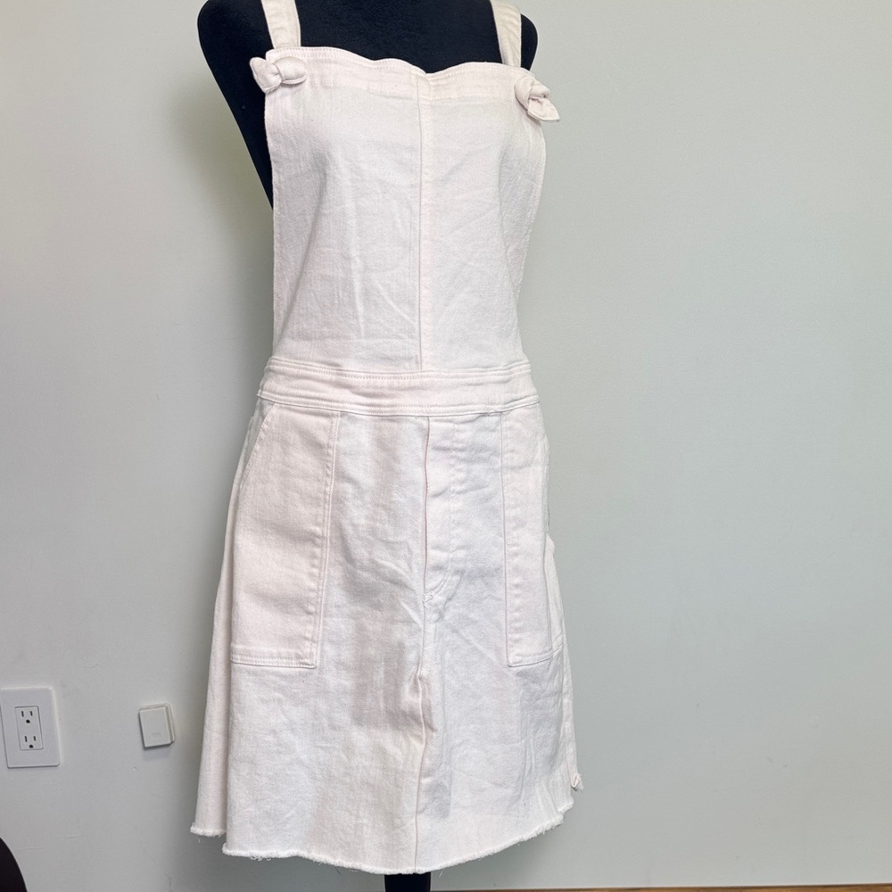 Current Air Los Angles Pink Denim Overall Jean Dress Size 20 UK - Picture 3 of 14